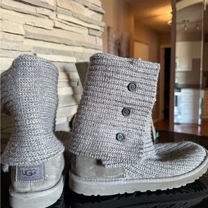 Knitted Ugg boots